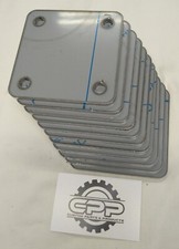 Stainless Steel  Plate Sheet Square 5mm THICK 100X100 OR 150X150 LASER CUT Holes