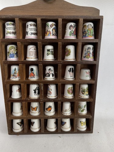 Thimble display case with - with, 30