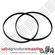 W588 Ribbed Planer Belts x2