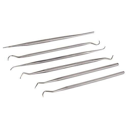 Pick probe set stainless - set,