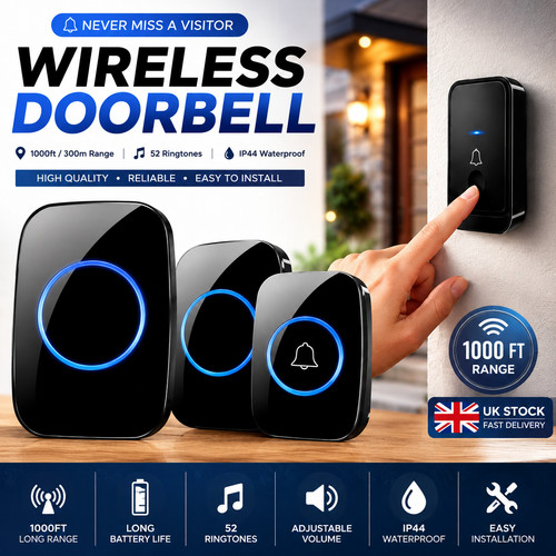 Wireless door bells - wireless, waterproof