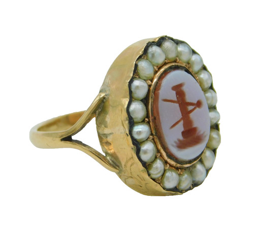George 9ct gold - 9ct, gold,