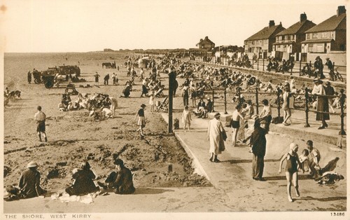 West kirby shore seaside - kirby,
