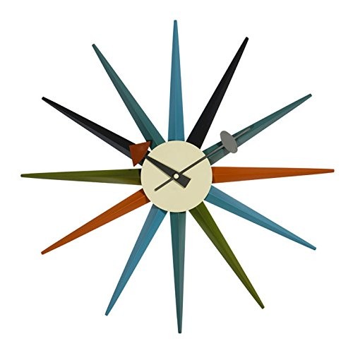 George nelson sunburst - nelson, clock