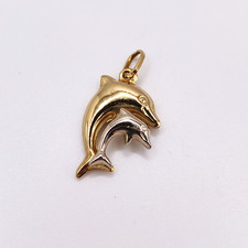 9ct Gold and Silver Double