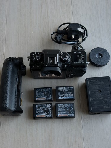 Fuji with battery grip - fuji, x-h1