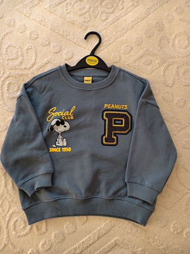 Kids top peanuts snoopy social - kids,