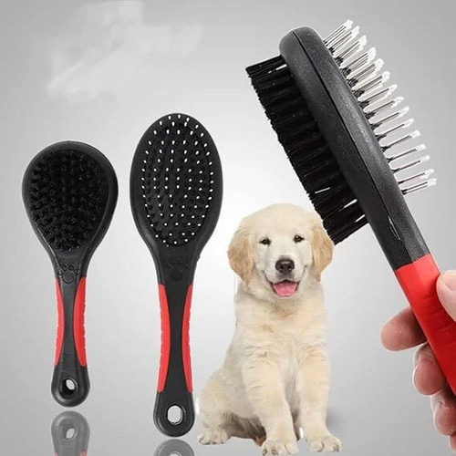 Double sided pet grooming - double,