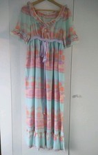 RARE Vintage 1970s Maxi Dress