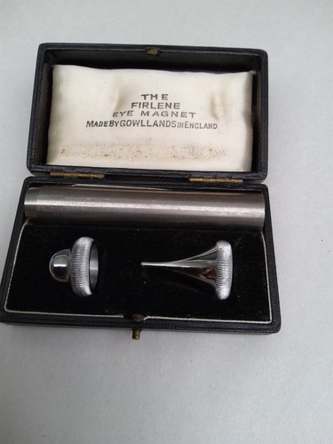 Vintage cased opticians eye - opticians,