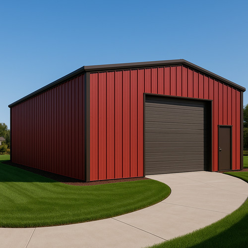 30x50x12 steel building kit - 30x50x12,