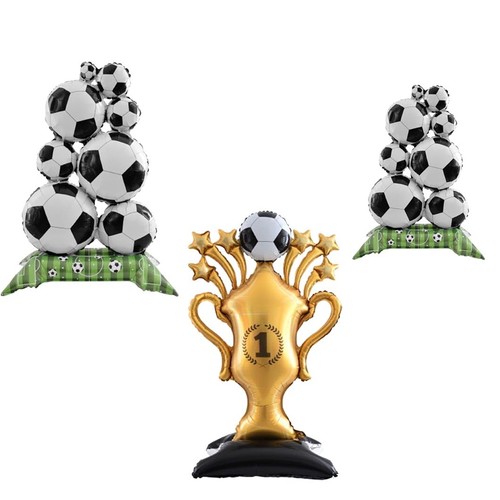 3pcs giant soccer balloons - 3pcs,