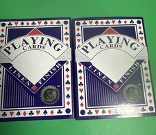 New 2 x High Quality Playing