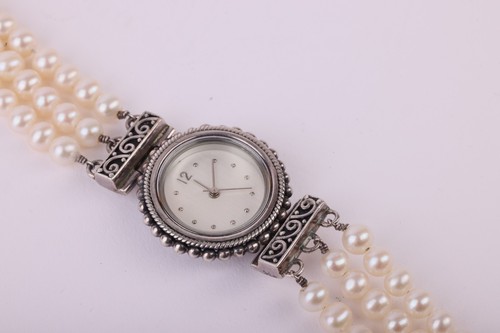 Vintage pearl bracelet - vintage,