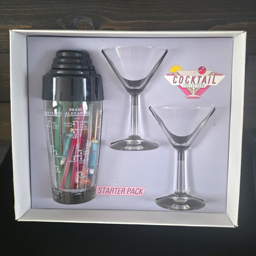 Retro cocktail kit set 3pc - cocktail,