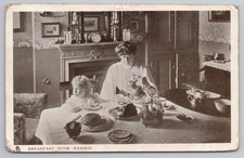 1907 Tuck's Postcard 'Breakfast with Mammie' Mother's Darling 5623. Posted