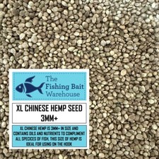 Chinese XL Hemp Seed 3mm+ -