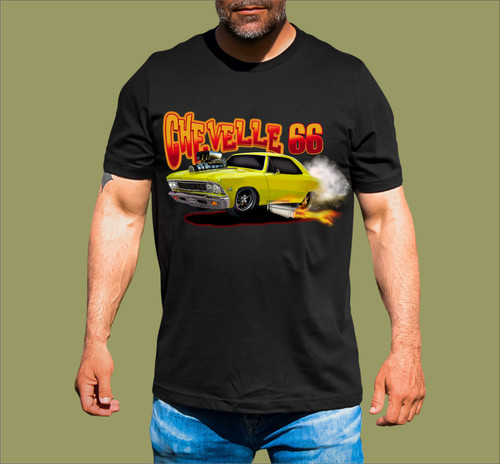 Cartoon chevelle shirt - cartoon, t-shirt
