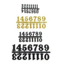 Self Adhesive Clock NUMBERS Fixtures Mechanism DIY Repair Projects Creative DIY 