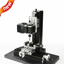 100~240V Metal Mini Milling Machine DIY Woodworking Tools Student Modelmaking