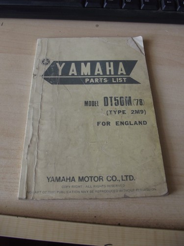 Genuine yamaha dt50m type - 78,