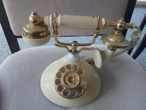 Vintage princess phone pillow - phone, 'pillow