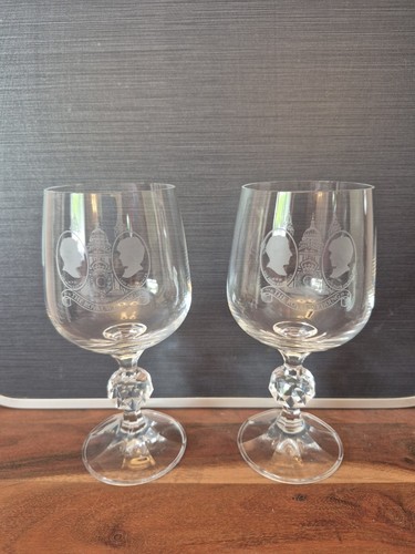 Crystal wine glasses 2 - x,