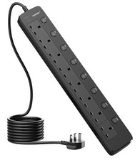 TOPREK 8 Way Extension Lead