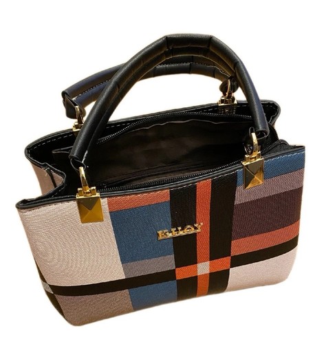 Kuoy plaid purse - or, handbag