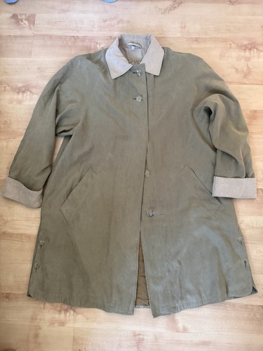 Vintage car coat khaki - coat,