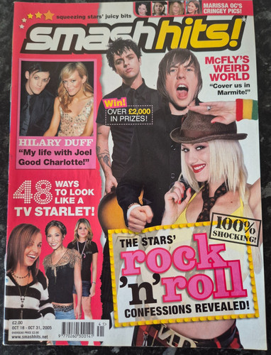 Smash hits magazine october - smash,