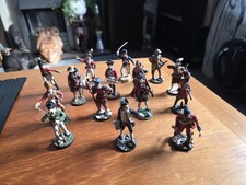 Franklin Mint pewter soldiers Fighting men of the  British Empire X 15 Pcs 