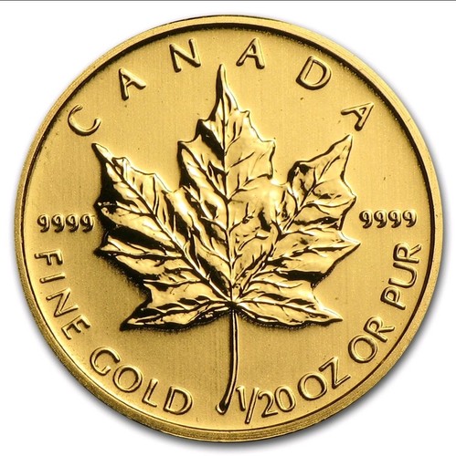 Canada gold maple - 1/20, oz