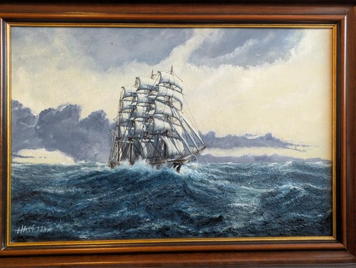Signed original oil painting - oil,