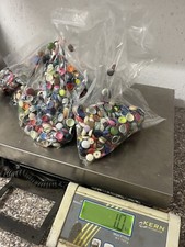 1kg Screw Cover Caps Multi colours £20+vat Bolt Decorating Wardrobes Blue Snap