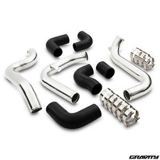 ALLOY FRONT MOUNT INTERCOOLER HARD PIPE KIT FOR VW GOLF MK4 BORA 1.9 TDI PD150