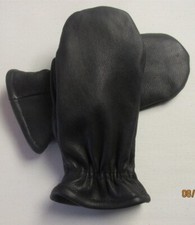 Black Goatskin Leather