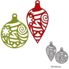 Christmas Balls Baubles Metal