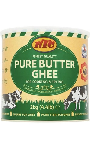 Ktc pure butter ghee 2kg - ktc,