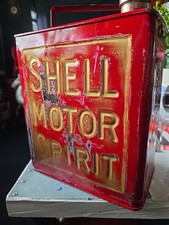 Vintage Shell Petrol Can