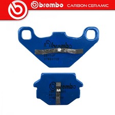 Brembo Carbon Ceramic Rear Brake Pads for Peugeot Django 150 2014>