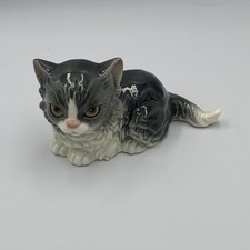 Goebel Grey & White Cat