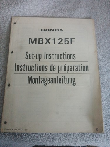 Honda mbx 125f - mbx,