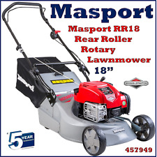Masport  RR18 46cm 18" Petrol Rotary Rear Roller Alloy Deck Lawnmower Lawn Mower