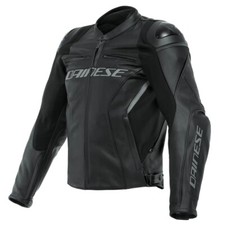Dainese Racing 4 Leather Jacket Motorcycle Motorbike 631 Black SALE £379.99!
