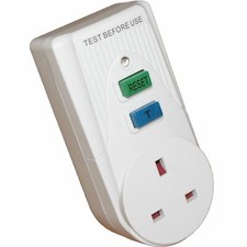 Plug In Circuit Breaker Power Socket Safety Switch RCD