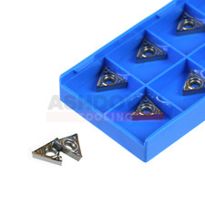 10pcs TCGT110204 AK H01 Aluminium Cutting Lathe Turning Carbide Insert Tips