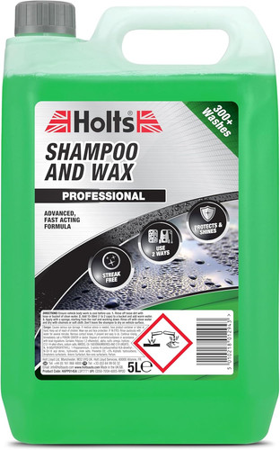 Holts car shampoo wax streak - shampoo,