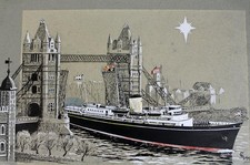 HUGH KNOLLYS Pen & Ink Drawing