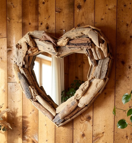 Driftwood heart - driftwood,